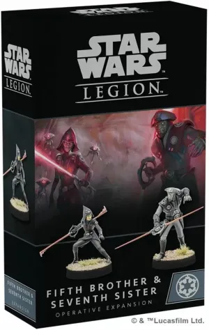 Star Wars Legion Fifth Brother and Seventh Sister Operative Expansion