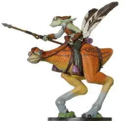 Star Wars Miniatures: 13 Gungan Cavalry on Kaadu