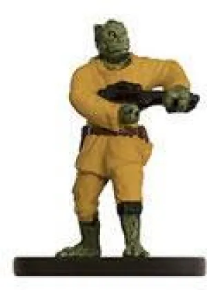 Star Wars Miniatures Legacy of the Force: 52 Trandoshan Mercenary