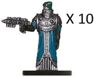 Star Wars Miniatures The Clone Wars: 33 Techno Union Warrior x 10