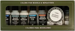 Vallejo Game Colour Auxiliaries and Washes 8 Colour Set