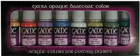 Vallejo Game Colour Extra Opaque 8 Colour Set