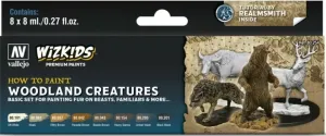 Wizkids Premium Paint Set by Vallejo: Woodland Creatures